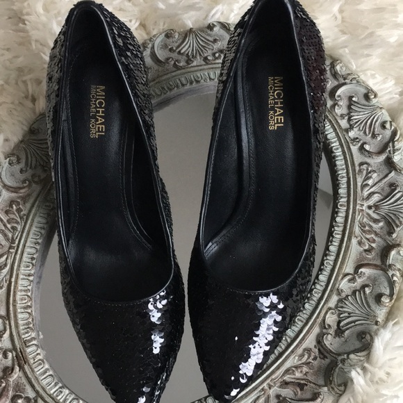 MICHAEL Michael Kors sequined heels❤️❤️ - Picture 7 of 7